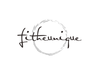 fitheunique logo design by BlessedArt