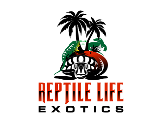 Reptile Life Exotics logo design by savana