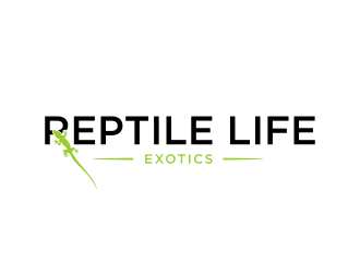 Reptile Life Exotics logo design by ammad