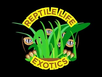 Reptile Life Exotics logo design by twomindz