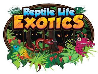 Reptile Life Exotics logo design by SiliaD
