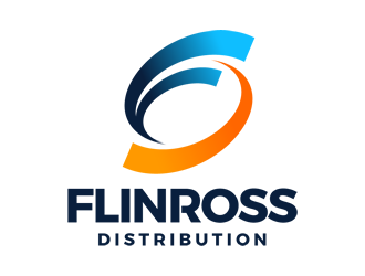 Flinross Distribution logo design by Coolwanz