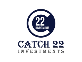 Catch 22 Investments logo design by cybil