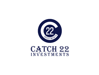 Catch 22 Investments logo design by bomie
