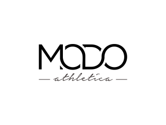 MODO athletica logo design by checx