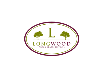 Longwood Arts & Crafts Festival logo design by bricton