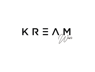 KREAM Wear logo design by blackcane
