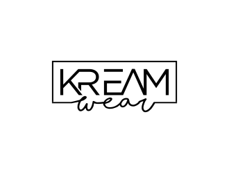 KREAM Wear logo design by RIANW