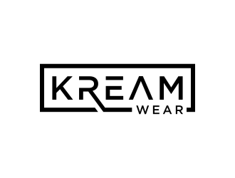 KREAM Wear logo design by p0peye