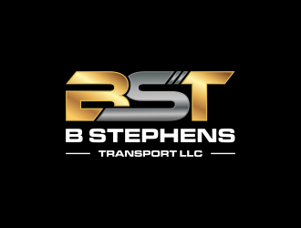 B Stephens Transport LLC  logo design by haidar