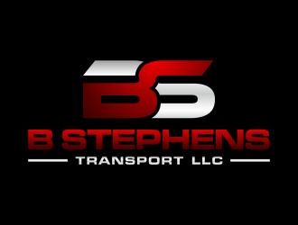 B Stephens Transport LLC  logo design by p0peye
