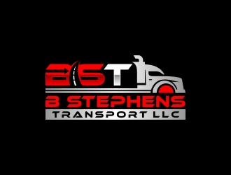 B Stephens Transport LLC  logo design by CreativeKiller