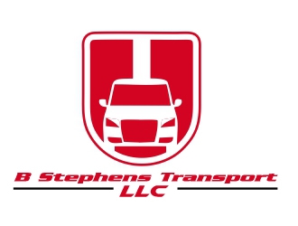 B Stephens Transport LLC  logo design by AamirKhan