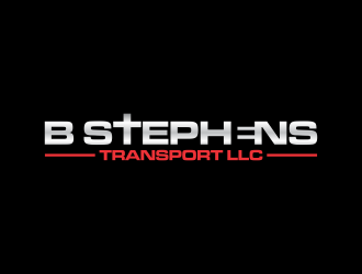 B Stephens Transport LLC  logo design by hopee