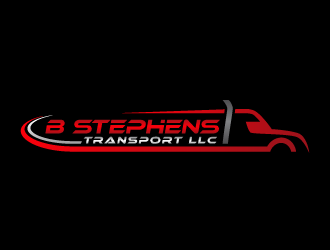 B Stephens Transport LLC  logo design by Andri
