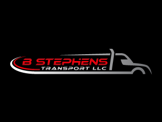B Stephens Transport LLC  logo design by Andri