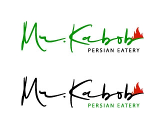 Mr. Kabob Persian Eatery  logo design by Logoways