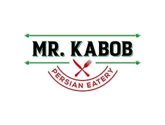 Mr. Kabob Persian Eatery  logo design by SteveQ