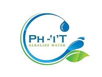 pH-it Alkaline Water logo design by XyloParadise