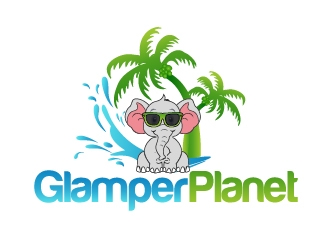 Glamper Planet logo design by shravya