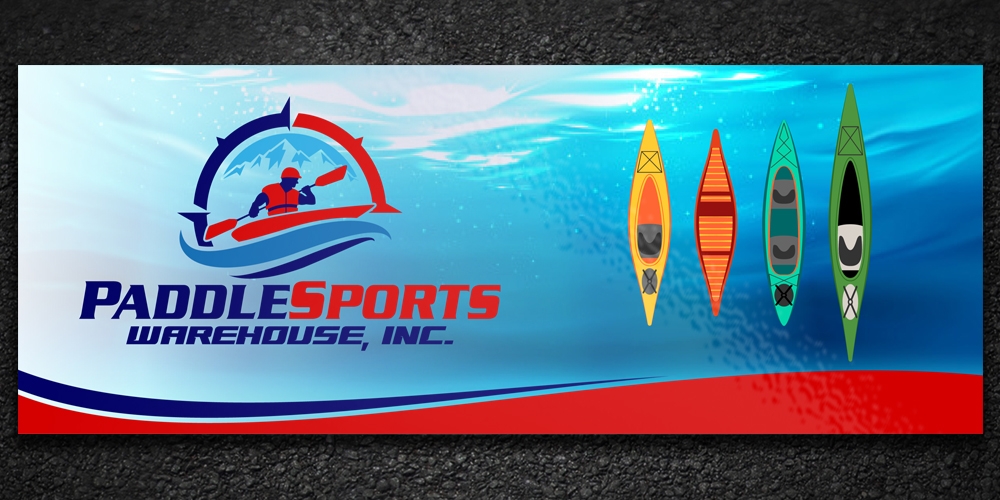 Paddlesports Warehouse, Inc. logo design by Boomstudioz