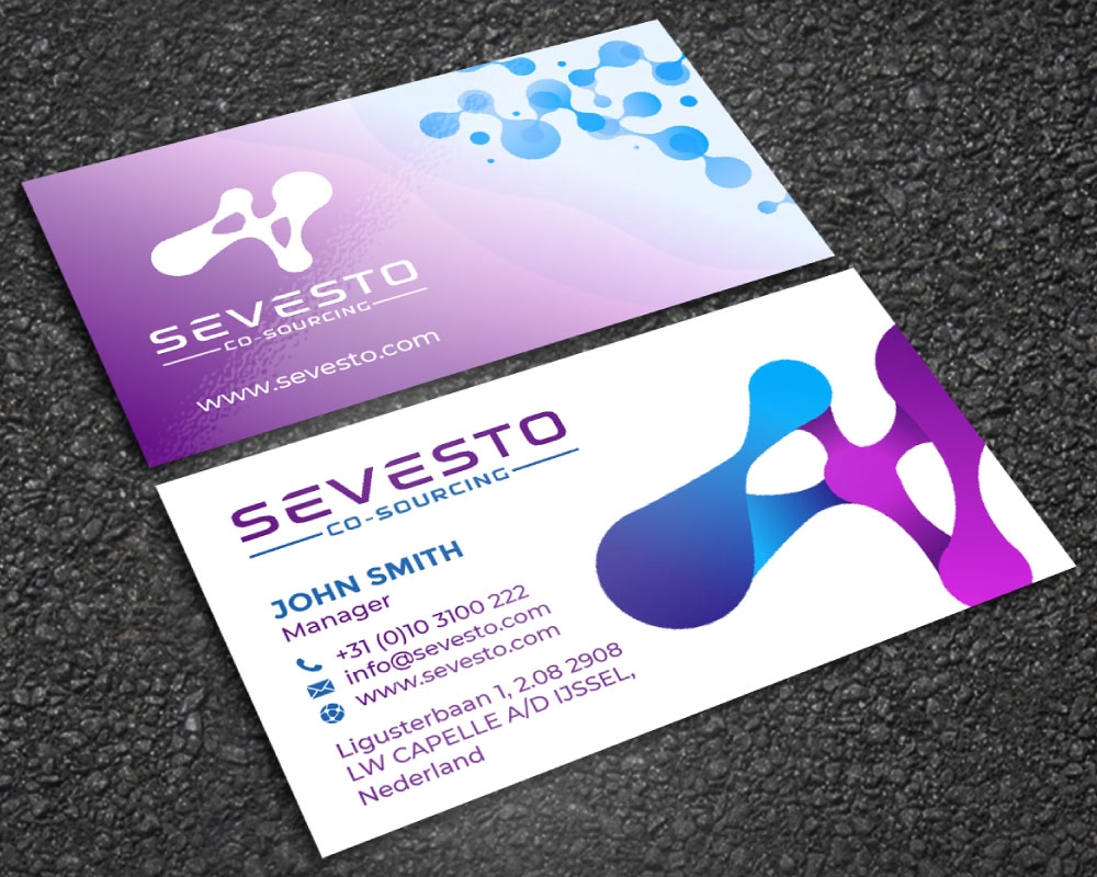 Sevesto logo design by Boomstudioz