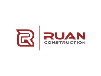 Ruan Construction logo design by uptogood