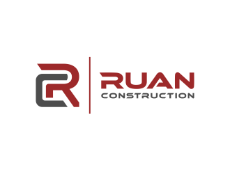 Ruan Construction logo design by uptogood