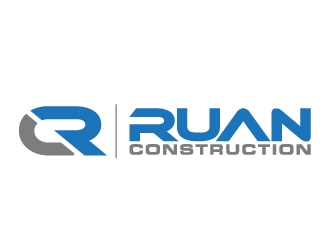 Ruan Construction logo design by AamirKhan
