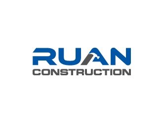 Ruan Construction logo design by yans