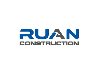 Ruan Construction logo design by yans
