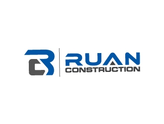 Ruan Construction logo design by yans