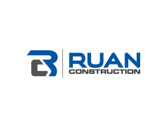 Ruan Construction logo design by yans