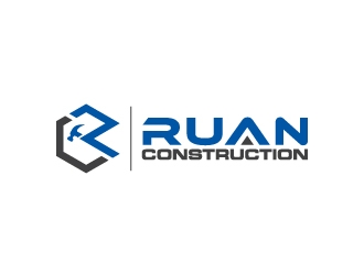 Ruan Construction logo design by yans
