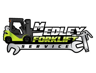 Medley Forklift Service logo design by daywalker
