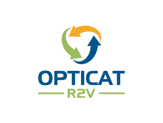 OptiCat R2V logo design by mhala