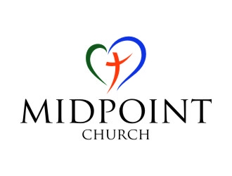 Midpoint Church logo design by jetzu