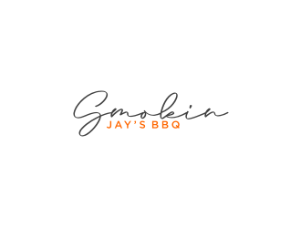 Smokin Jays BBQ logo design by bricton