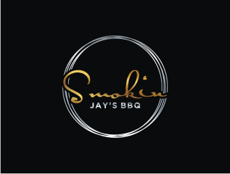 Smokin Jays BBQ logo design by bricton