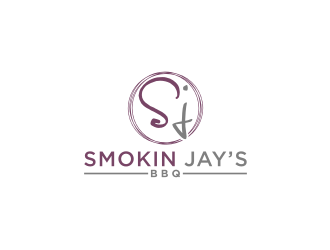 Smokin Jays BBQ logo design by bricton