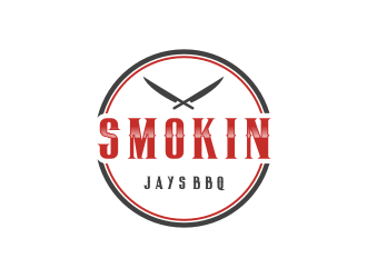 Smokin Jays BBQ logo design by bricton