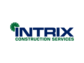 Intrix Construction Services logo design by pakNton