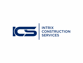 Intrix Construction Services logo design by menanagan