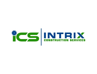 Intrix Construction Services logo design by sakarep