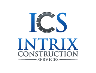Intrix Construction Services logo design by lestatic22