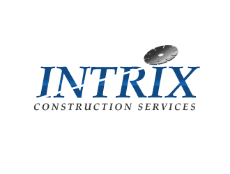 Intrix Construction Services logo design by BeDesign
