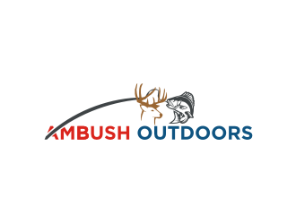 Ambush Outdoors logo design by Diancox