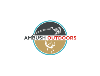 Ambush Outdoors logo design by Diancox