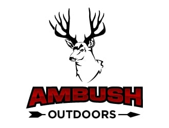 Ambush Outdoors logo design by cybil