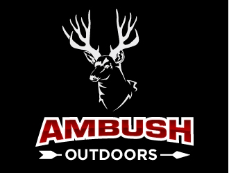 Ambush Outdoors logo design by cybil
